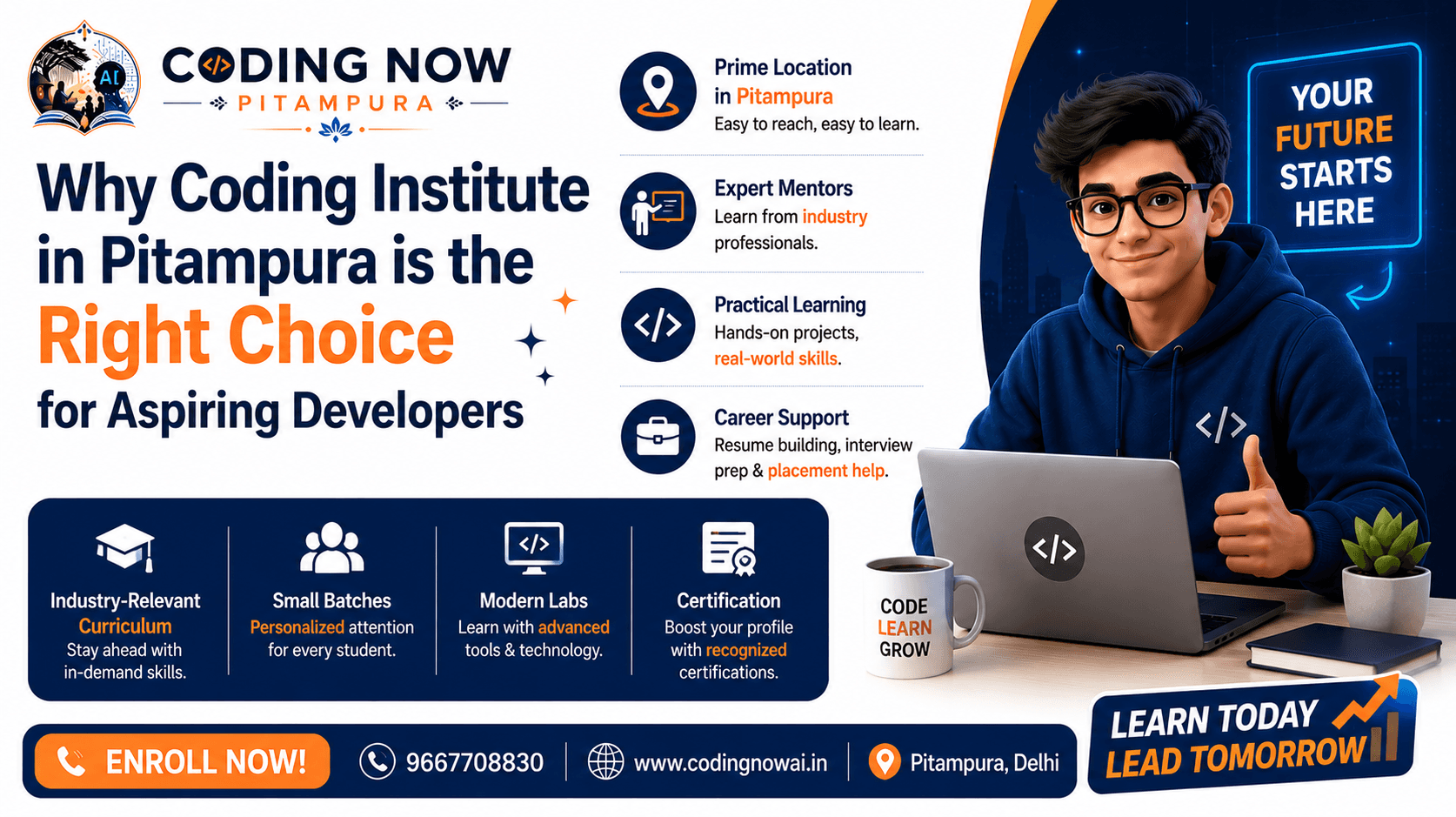 Why Coding Institute in Pitampura is the Right Choice for Aspiring Developers